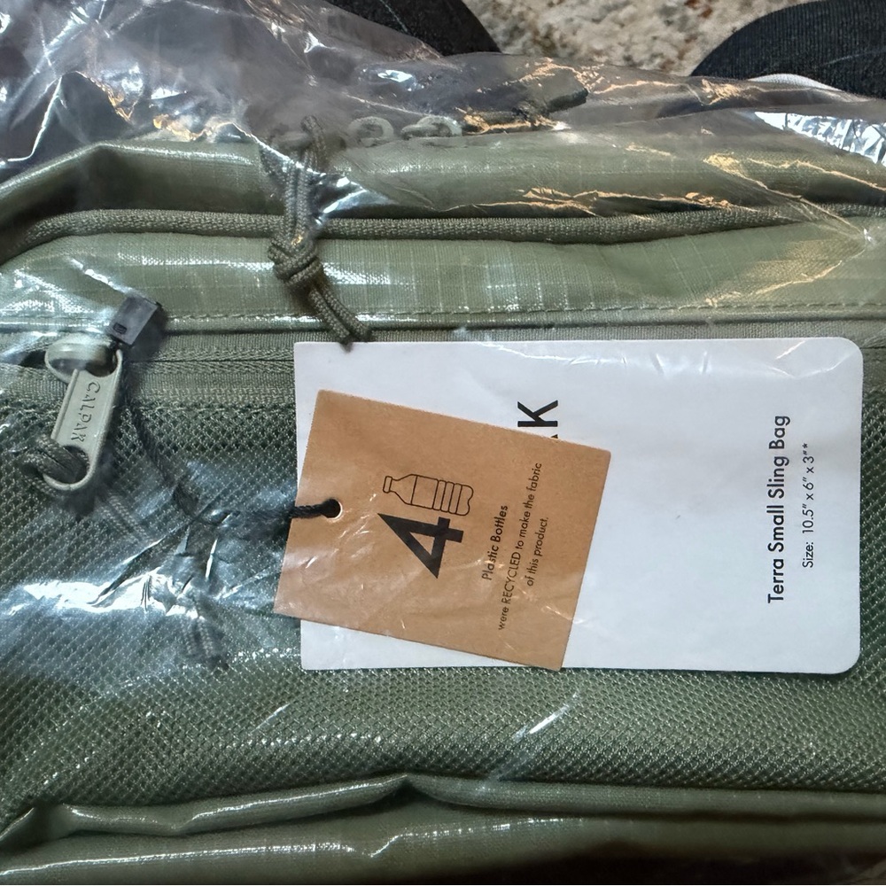Calpak Terra Small Sling Bag in Juniper BNWT in Juniper.
